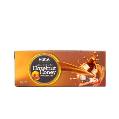 CÀ PHÊ SỮA HAZELNUT MẬT ONG (6 STICK)