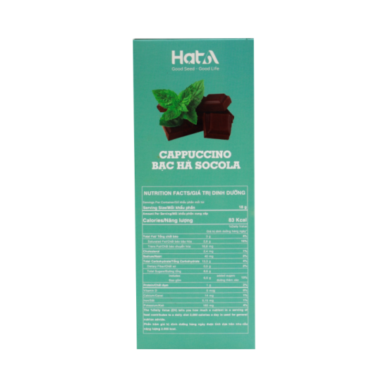 CÀ PHÊ CAPPUCCINO BẠC HÀ SOCOLA 