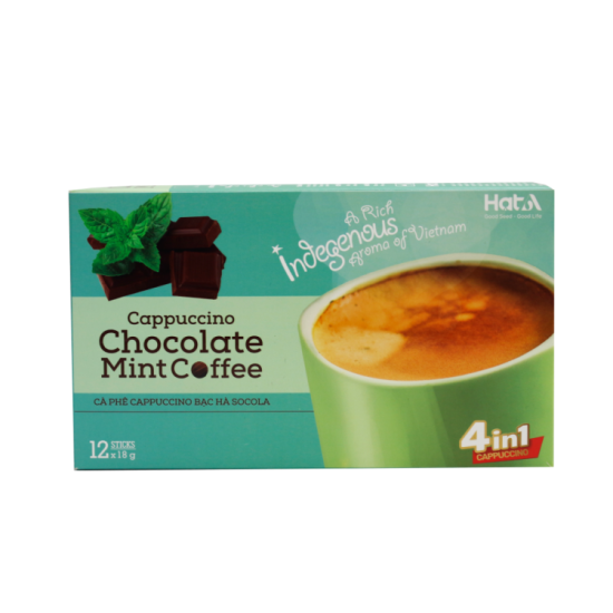 CÀ PHÊ CAPPUCCINO BẠC HÀ SOCOLA 