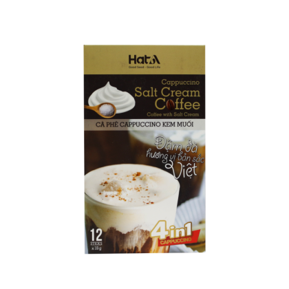 CÀ PHÊ CAPPUCCINO KEM MUỐI 