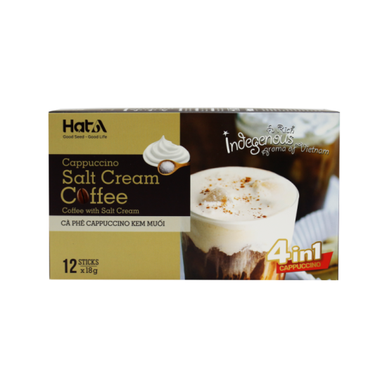 CÀ PHÊ CAPPUCCINO KEM MUỐI 