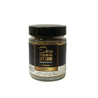 CÀ PHÊ HÒA TAN ĐEN SẤY LẠNH 50G