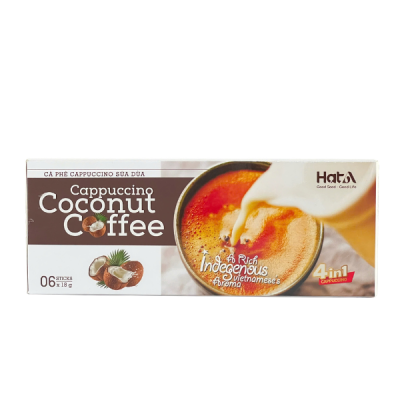 CAPPUCCINO SỮA DỪA (6 STICK)