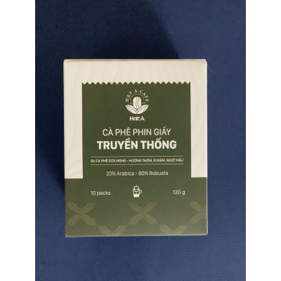 CÀ PHÊ PHIN GIẤY TRUYỀN THỐNG - 120g