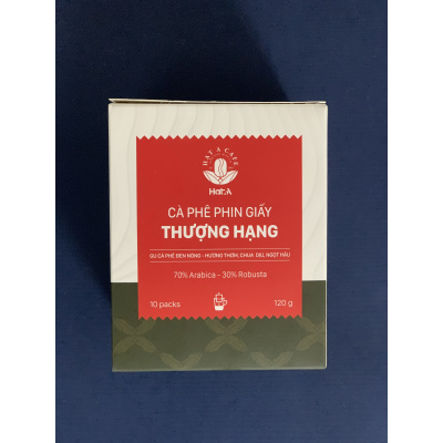 CÀ PHÊ PHIN GIẤY THƯỢNG HẠNG - 120g