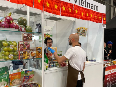 Hạt A Cafe is present at the booth of the Vietnamese Embassy at the For Gastro & Hotel 2022 